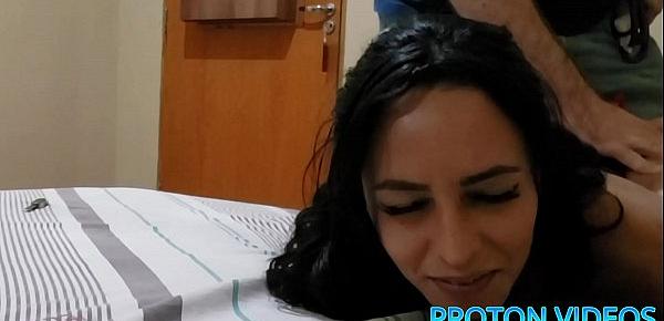  Abused and forced bareback sex with Brazilian petite skinny brunette Babi Fantinni - part 1 Dominating